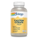 Solaray Calcium Citrate 1000mg - Kelate Calcium Supplement - Toetab Luu tugevust ja tervislikke hambaid - Lihtne seedida - 60-päevane garantii, Vegan - 60 Servings, 240 VegCaps
