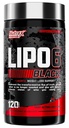 Nutrex Lipo-6 Black Max Tugevus Rasvapõletaja - Kiire Toimiv Energia, Kaalulangus Dieet pillid - Söögiisu vähendav, Metabolism Booster - 120 kapslit