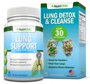 Kopsude detox ja puhastamine - suurepärane suitsetajatele - ekstra tugevus - 100% taimsete kopsude tervise täiendused - lima eemaldamise tugi - soodustab hingamisteede tervist - loomulik viis hoida oma kopse selge