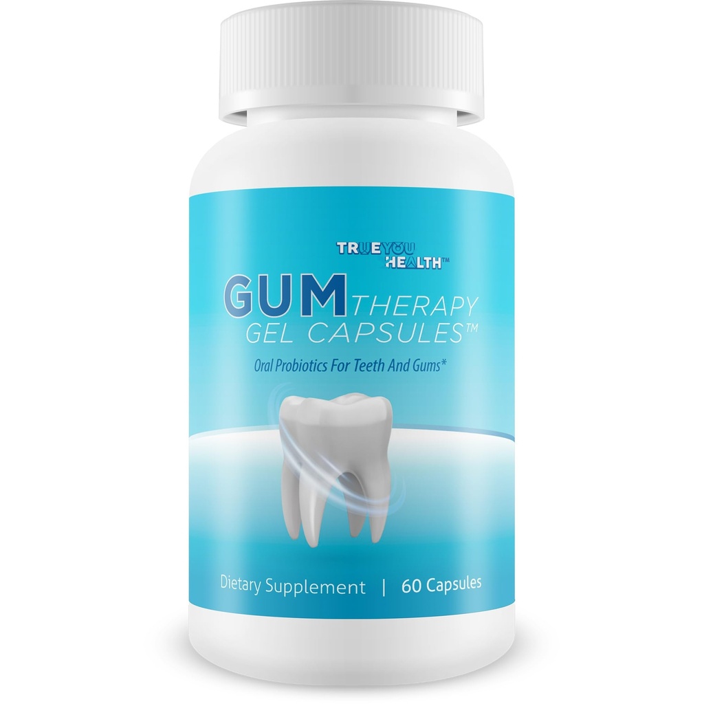 Gum Therapy Gel Kapslid - Meie parim igeme ja hammaste toetamine Probiootikum - Suukaudsed hambaprobiootikumid Gum Health Supplements - Gum & Hammaste probiootikum - Meie parim suukaudne probiootikumid hammastele ja igemetele - igeme täiendus