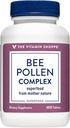 Vitamiin Shoppe Bee Pollen Complex 1000MG, Superfood koos mesilase Propolis ja Royal Jelly, hooajaline immuunsüsteemi tugi (300 tabletti)