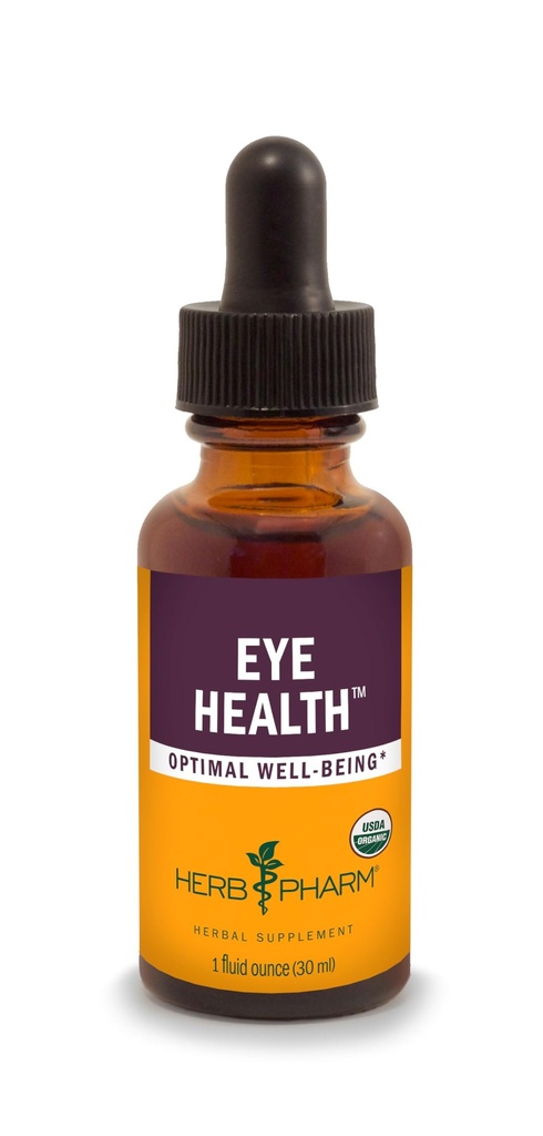 Herb Pharm Eye Health Vedel Taimne valem Bilberry ja Goji Vedel Ekstraktid - 1 Ounce
