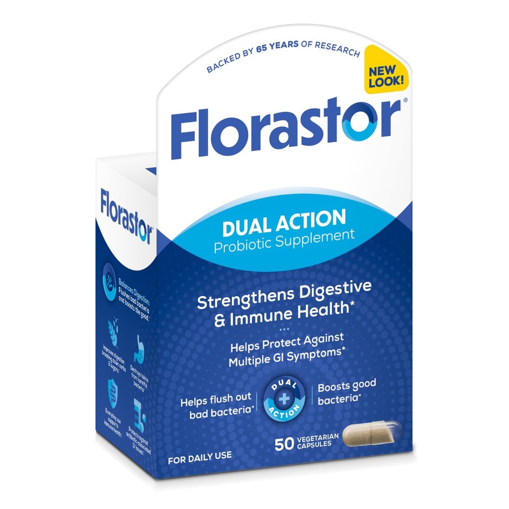 Florastor® Dual Action Probiootiline täiendus