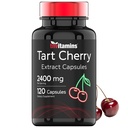 Tart Cherry kapslid (2400 MG - 120 Count) | alates Montmorency Cherry Extract | pakub antioksüdante, antotsüaniinid, & Phytonutrients | Tart Cherry magada ja rohkem! | Non-GMO, valmistatud USA!