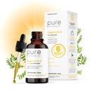 Puhas TheraPro Rx Vegan A-D-K tilgad 6 Mon Supply-Vitamiin A(Palmitaat ja betakaroteen), Liposomaalne Vitamiin D3(nagu vegan kolekaltsiferool), Liposomaalne Vitamiin K2(MK-4 & MK-7)Toetab immuunsust ja luude tervist-20mL