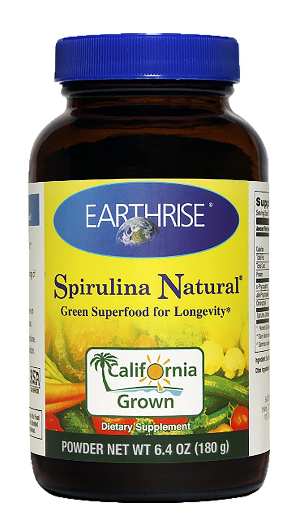 Spirulina pulber 180 grammi, 0,01 naela