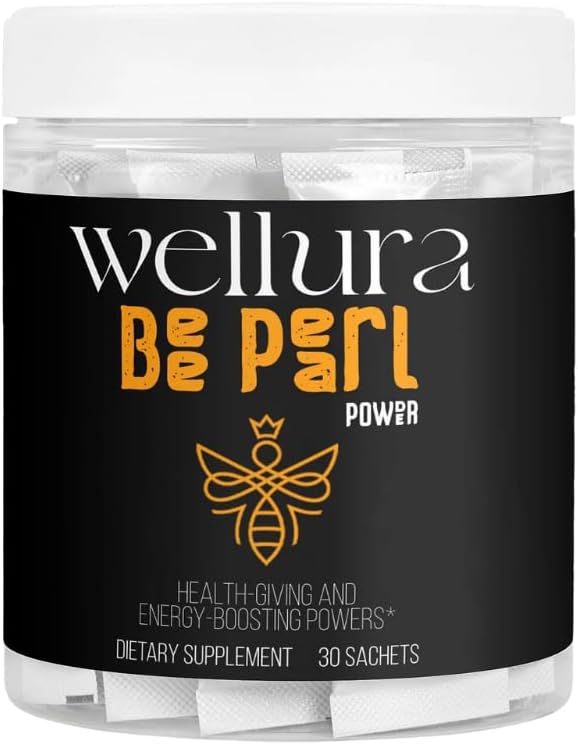 Bee Pearl Powder Supplement, Bee Leib, Royal Jelly, Propolis, 30 kotikest