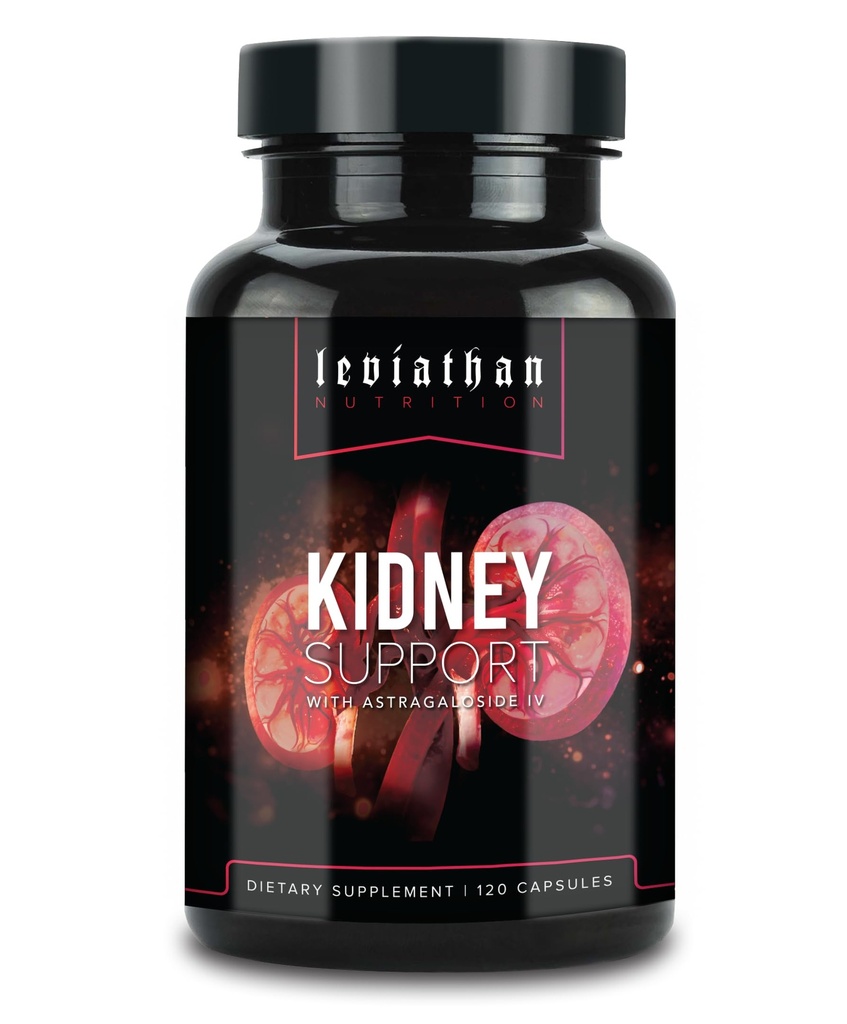 Leviathan Super Kidney Cleanse & Kuseteede Detox valem | Optimal Kidney Health & Sapipõie valem | Full Restore & Detox - Manage Neerukivid | 120 Caps