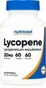 Nutrikost Lükopeen (20mg) 60 Softgels - Gluteenivaba, Non-GMO