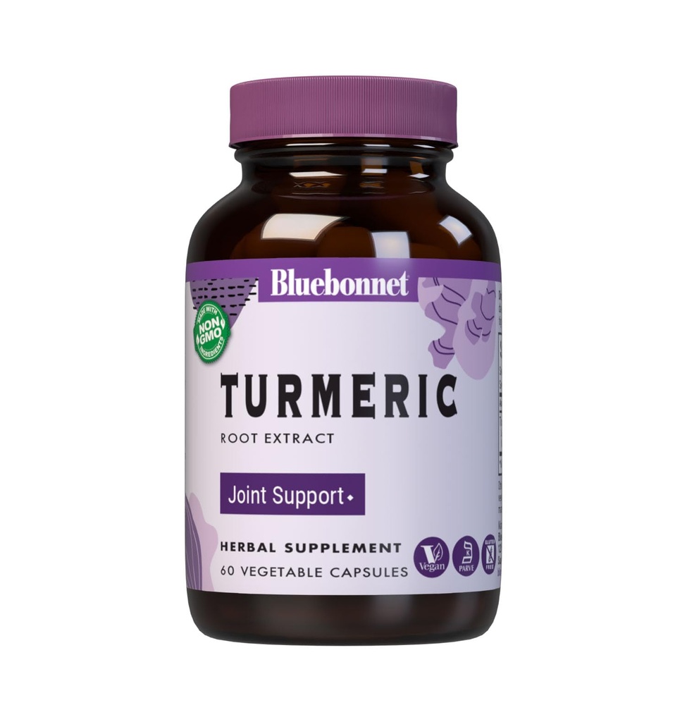 BlueBonnet kurkum juure ekstrakti täiendada, 60 Count