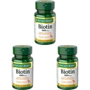 Looduse pearaha biotiin, vitamiinilisand, toetab rakkude energia ja tervete juuste, naha ja küünte ainevahetust, 1000 mcg, 100 tabletti (3. pakk)