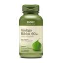 GNC Taimne Plus Ginkgo Biloba 60mg täiendus, taimetoitlane, toetab vaimset teravust, 100 serveerimist