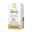 Solgar Triple Action Sleep, 60 Tri-Layer Tablett - Time-Release Melatoniin & L-Theanine Plus Taimne segu - aitab teil lõõgastuda, langeda kiiresti ja jääda kauem magama - mitte-GMO, gluteenivaba - 60 serveerimist
