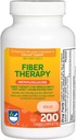 Rite Aid Fiber Therapy Lahustuv Fiber Supplement 200 Caplets, 500mg Metüültselluloos, kõhukinnisuse lahtistid, Fiber pillid täiskasvanutele