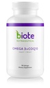 Biote Nutraceuticals - Omega 3 + CoQ10 - Heart + Aju (90 geeli korki)