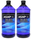 American Biotech Labs ASAP 10 PPM Silver Sol Immune System Support 2 Pack of 32 Oz Kokku 64 Oz