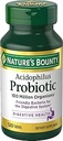 Acidophilus Suurus 100s Looduse Bounty Acidophilus Probiootilised tabletid 100 Count