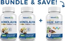 Natural Cure Labs Monolaurin 600mg 2 Pack + Immun Support
