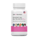 Vegan Multivitamiinid Naistele - Üks kord päevas - 28 toitainet - Suurendage energiat, und, juukseid, nahka, küüneid ja vähendage isu - Keto, Vegan, Gluteenivaba, USA, 2-kuuline pakkumine