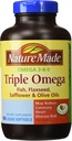 Nature Made Triple Omega 3 6 9 - kala, linaseemne, safloori ja oliiviõli - 180 Softgels