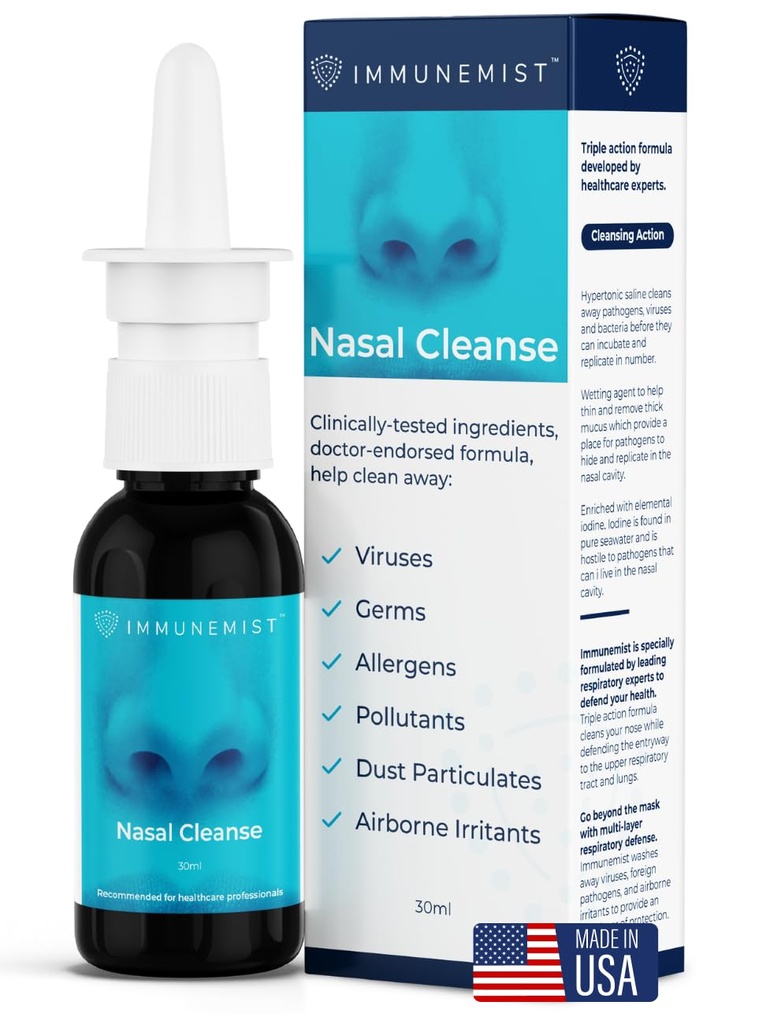 Nina puhastamine - arst soovitas viirusevastast nina joodi loputada pudelit kuni 250 annust - nina sprei heaoluks - valmistatud USA-s