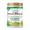 NaturVet - Advanced probiootikumid ja ensüümid - Plus Vet Tugevus PB6 Probiootikum | Toetab ja tasakaalustab lemmikloomi tundlike kõhu ja seedeprobleemidega | koertele ja kassidele (1 lb)