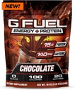G Kütusevalk + energiajoogi pulber, Pre Treening Kofeiinisegu hasartmängudeks, Sugar Free Focus Amino, Vitamiin + Antioksüdandid, 19oz (Šokolaad, 20 Servings)