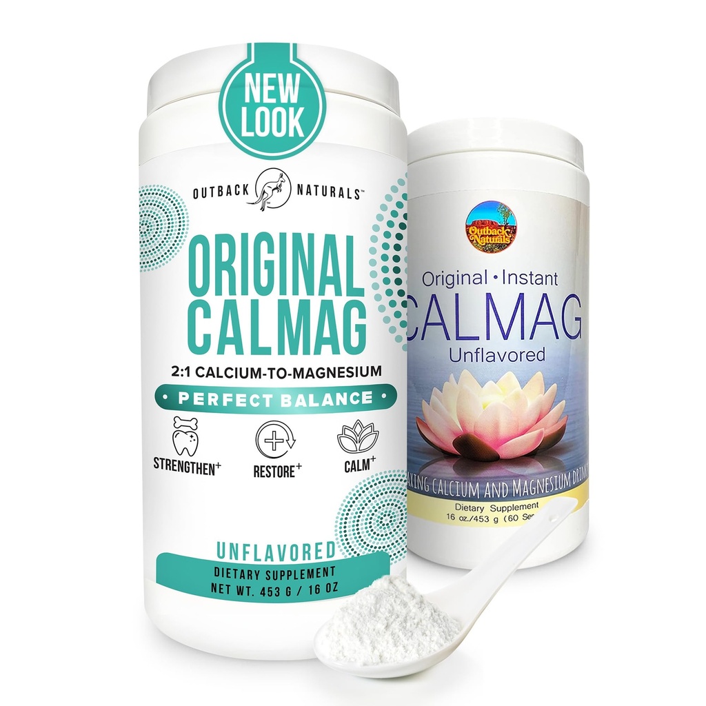 Kõrge imendumine 2: 1 CalMag Kaltsium Magneesium tsitraadi lisand, kaltsiumglükonaadi pulber, toetab stressi leevendamist, une ja luu tugevust mineraaljook, maitsestamata 16,5 oz (pakk 1)
