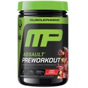 MusclePharm Assault Pre Workout Powder meestele ja naistele - Energia ja tugevus Boost Pre-Workout toidulisandeid beeta-alaniin, kofeiin, kreatiini ja veevaba betaiin - 30 Servings, Fruit Punch Maitse