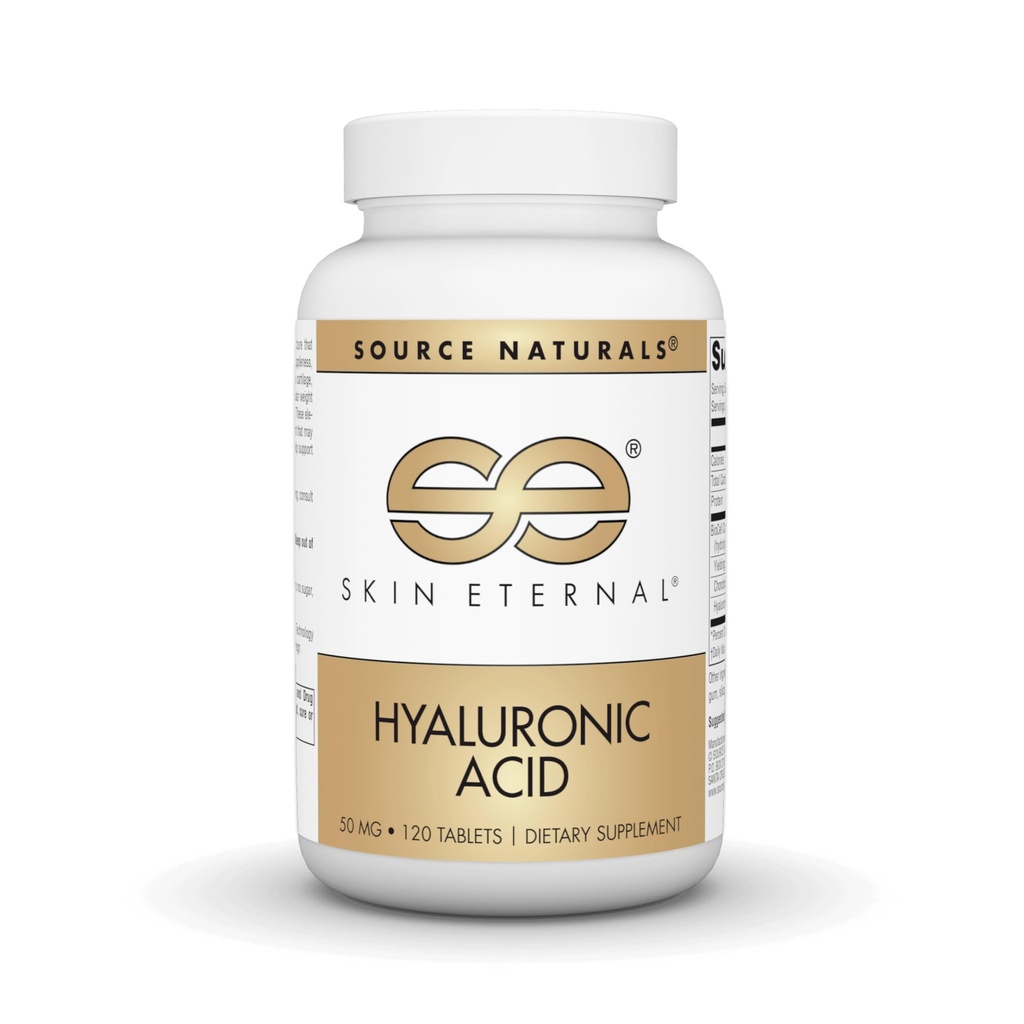 Allikas Naturals Naha igavene hüaluroonhape, 50mg - 120 tabletti