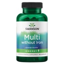 Swanson Active üks multivitamiin ilma raud 90 kapslita