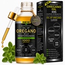 Orgaaniline Oregano õli tilgad - 1000 Servings, 12 kuu pakkumine, Oregano 9X karvakrooli metsõli, immuun- ja seedetrakti tugi, mitte-GMO, toiduklassi taimsed toidulisandid, alternatiiv õli Oregano tinktuur