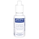 Puhas kapseldamine EmulsiSorb K2/D3 vedelik | tõhustatud imendumine Emulgeeritud K2-vitamiin ja D3-vitamiin veresoonte tervise toetamiseks | 0, 7 Fl Oz