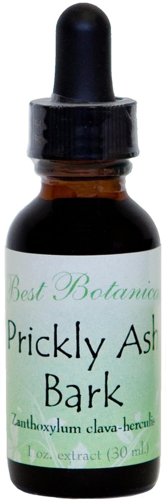 Parim botaanika Prickly Ash Bark Extract 1 oz.