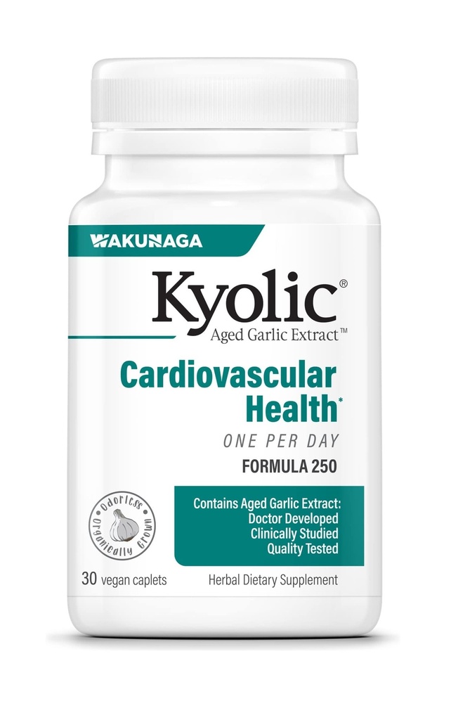 Kyolic Aged Küüslauguekstrakt valem 250, südame-veresoonkonna