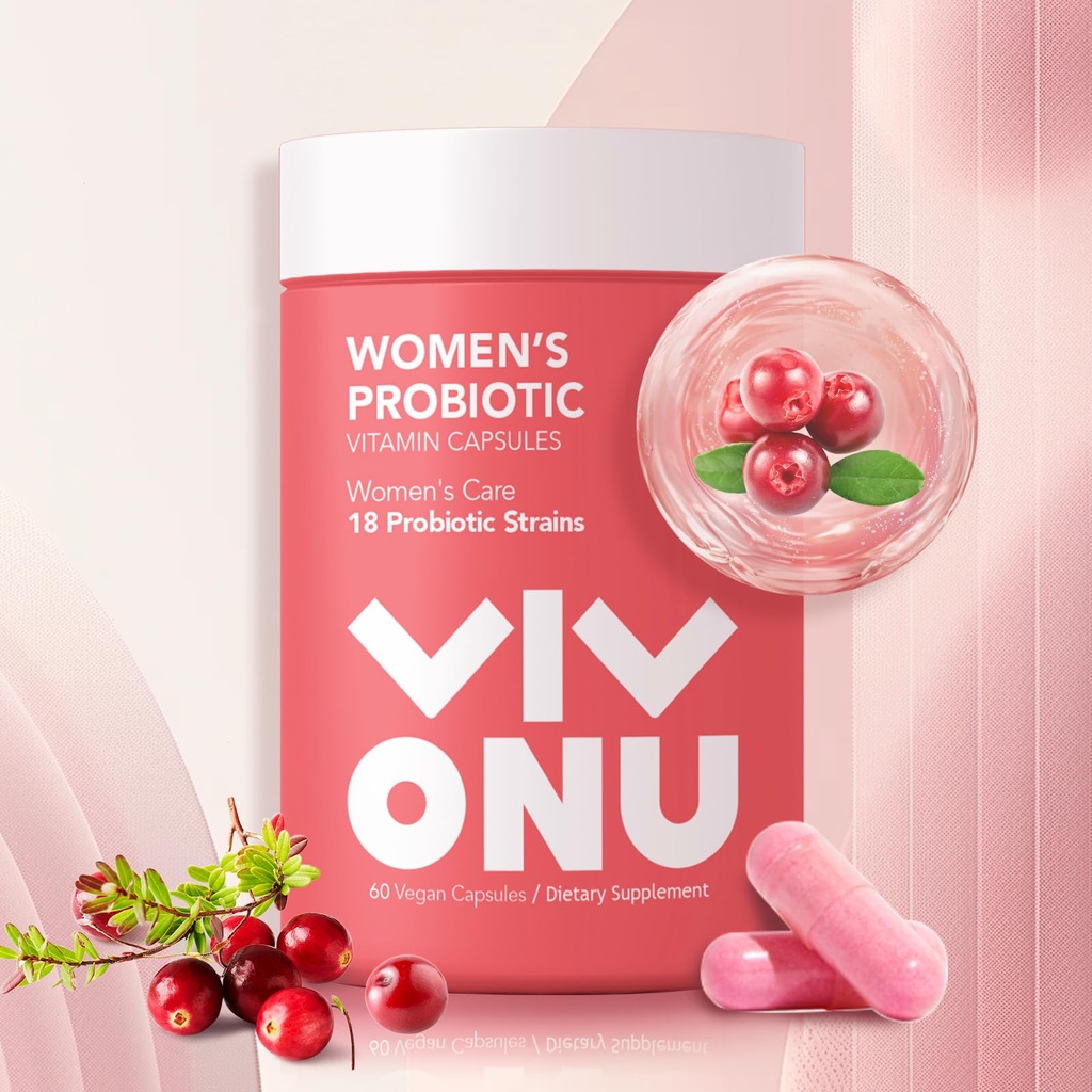 Naiste probiootikumid, prebiootikumid ja Lactobacillus probiootiline Blend, 60 miljardit CFU-d, 18 tüve, aitab naiste tervist, suurendab immuunsust, seedehäireid, soodustab tervislikku vaginaalset lõhna ja vaginaalset floora