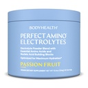 BodyHealth PerfectAmino Elektrolüüdid Pulber Ei Suhkrut, Hüdreerimine Paastumine Keto Null Suhkru Elektrolüüdid Jooge Segu Trace Mineraalidega - Passion Fruit - 60 Servings