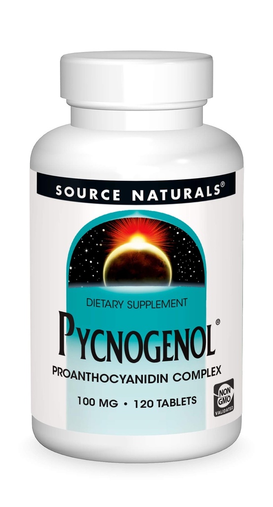 Allikas Naturals Pycnogenol, Proanthocyanidin Complex, 100 mg - 120 tabletti