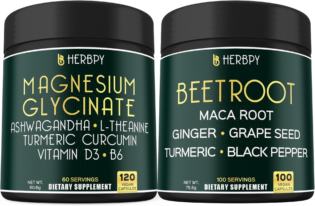 Bundle 6in1 Magneesiumglütsinaadi lisand ja 6in1 suhkrupeedi juurkapslid