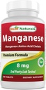 Parim looduslik mangaan (mangaan Aminohappe kelaat) 8 mg- 250 tabletti