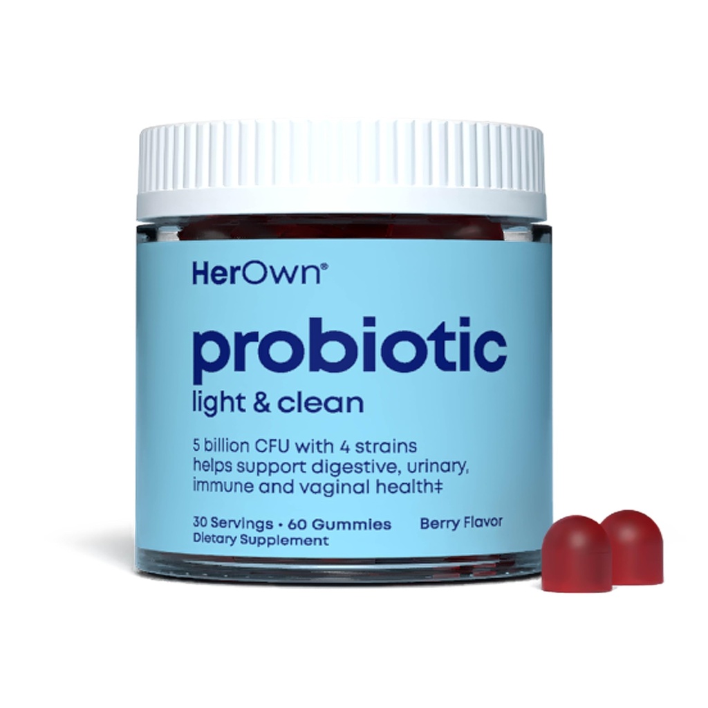 Tema enda probiootiline ja prebiootiline nämmy, toetab seedetrakti tervist, edendab tervislikku soolestikku, toetab immuunsüsteemi tervist, 5 miljardit CFU-d, gluteeni ja sojavaba, vegan, 60 Gummies, 30 serveerimist (pakk 1)