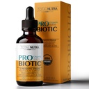 Vedel probiootikum naistele, meestele, lastele, väikelapse probiootikum: USDA orgaaniline probiootikum, Vegan probiootiline vedelik ja Alfalfa Blend + Acidophilus soolestiku tervise jaoks, piimagluteenivaba, mitte-GMO suukaudsed probiootikumid