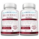 Heakskiidetud Science Bloodsyl - toetab verevoolu - Hawthorn Berry, Magneesium, BioPerine - Vegan - 180 kapslit - Pakend 2