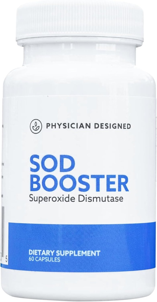 Arst Designed VARS SOD Booster - Superoxide Dismutase Supplement | SOD Supplement | 60 kapslit | Best Antioxidant Supplements