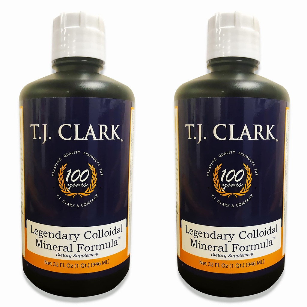 TJ Clark Legendaarne Kolloidne Mineral Formula 32 fl. oz. (2 Pack) poolt T. J. Clark