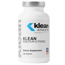 Klean ATHLETE Klean Kaltsiumtsitraat - luu tervise ja tiheduse jaoks - Luude toetus spordile * - Gluteenivaba, vegan ja mitte-GMO - 120 kapslit