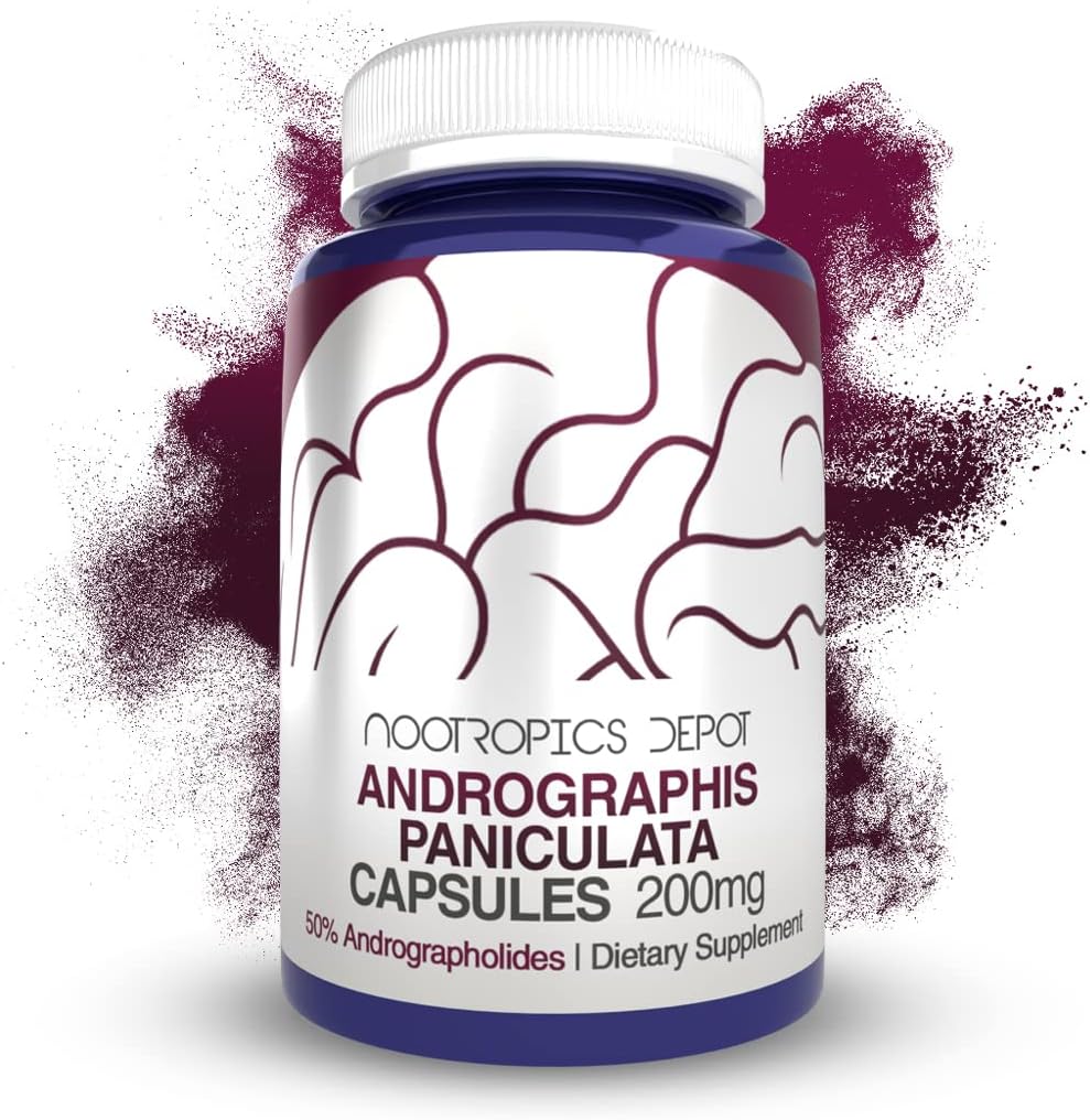 Andrographis paniculata kapslid | 200mg | 60 loend | 50% andrografoliidid | toetab immuunfunktsiooni | toetab rakufunktsiooni