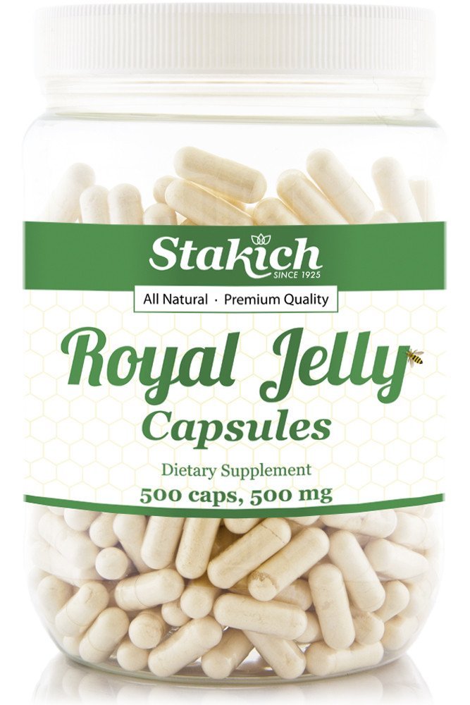 Stakich 500 mg kapslid (Royal Jelly Capsules 500 mg (500 loend))