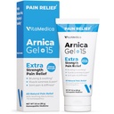 VitaMedica Arnica Gel Plus 15 tervendavat taimeühendit, ekstra tugev koostis muljumise, turse, liigeste valu, lihaste valulikkus ja jäikus, loomulik, taimepõhine valu leevendamine