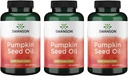Swanson Kõrvitsaseemneõli Kombinatsioon Taimne täiendus 1000 mg 100 Softgel Kapslid (3 Pakend)